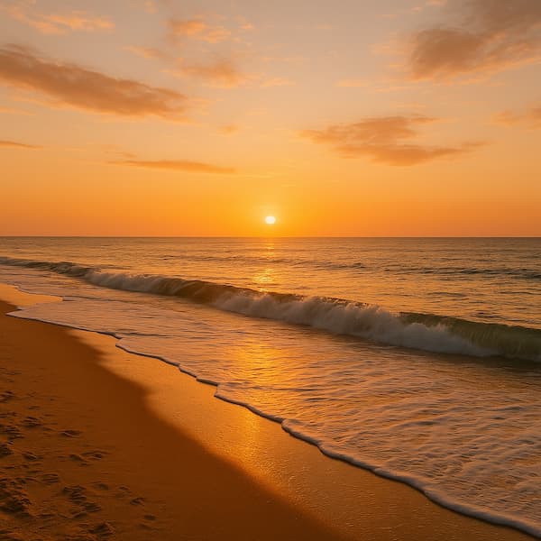 Sunset Beach jigsaw puzzle preview